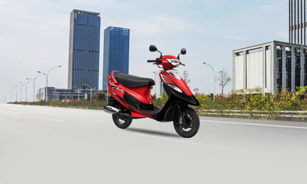 TVS Motor Scooty Pep Plus Refresh BS VI image